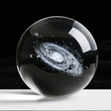 Laser Engraved galactic system Crystal Ball 3D Planets Model Sphere Ball Home Decor Gift for Holiday  Astronomy Ball Ornament